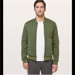 Lululemon Rival Side Bomber Tank Green / Tank Green Men’s Small Reversable